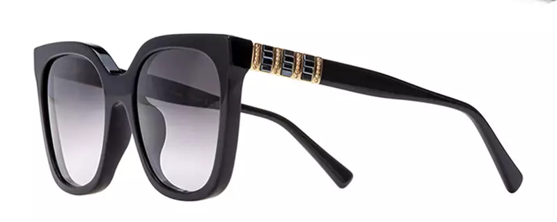 occhiali da sole omas design di lusso - occhiali artigianali in metallo con lenti colorate - ottica vascellari